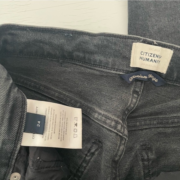 Citizens of Humanity Charlotte High Rise Straight Jeans women size 24 - Picture 5 of 9